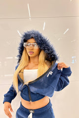 Trinity Fur Hoodie - House Of Lordes