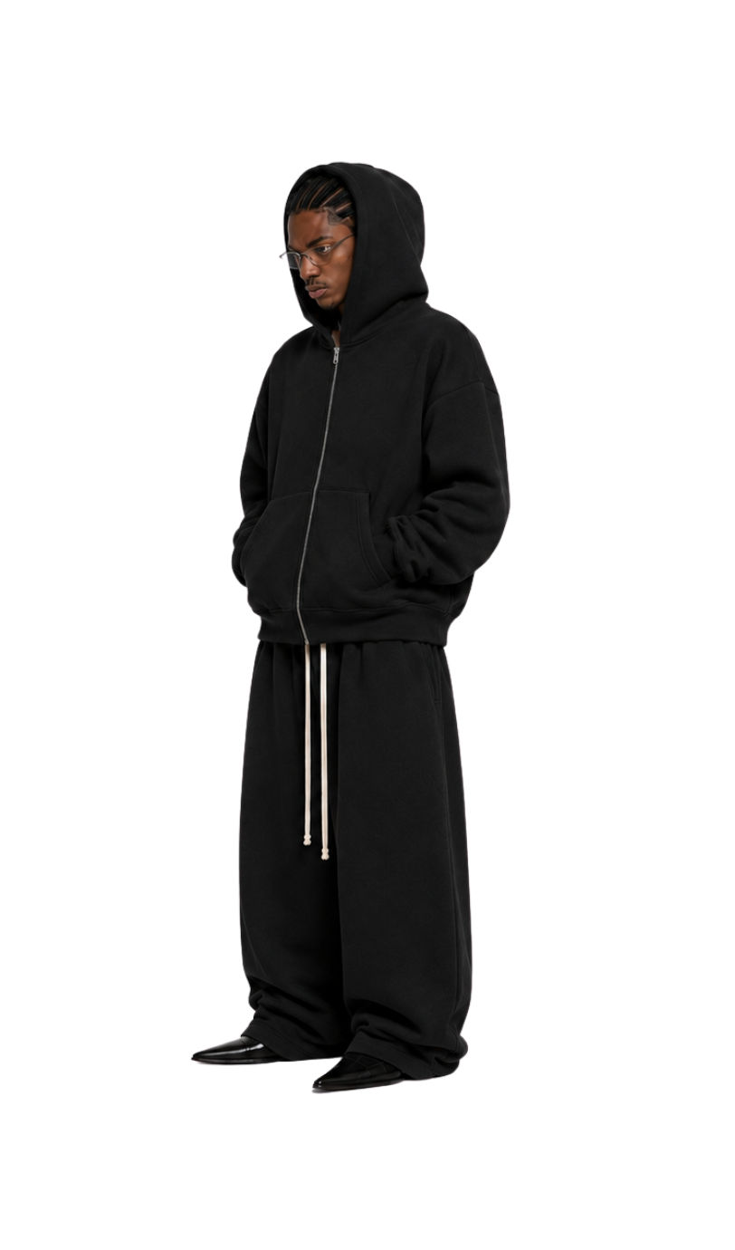 Boyf Zip up Hoodie