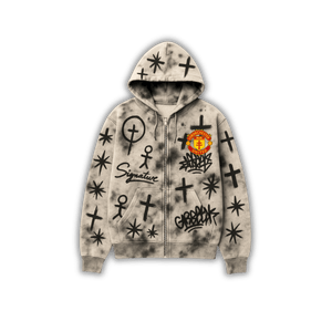 Banksy Zip Hoodie - House Of Lordes