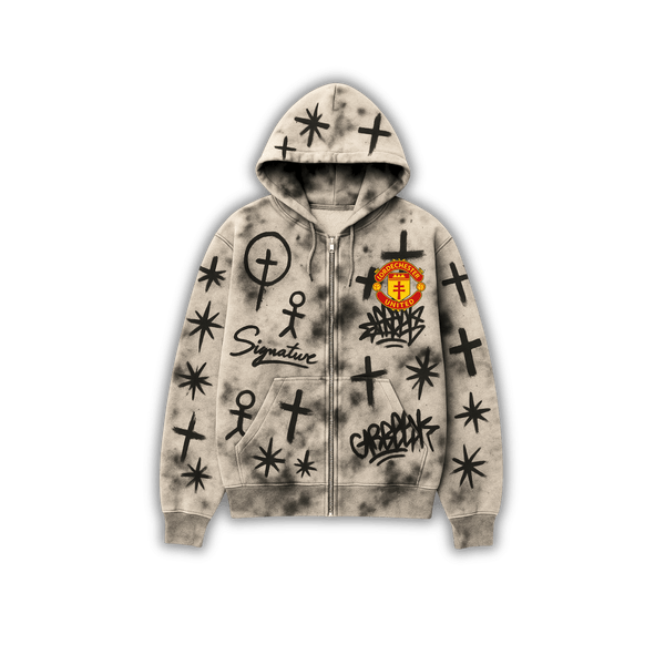 Banksy Zip Hoodie - House Of Lordes