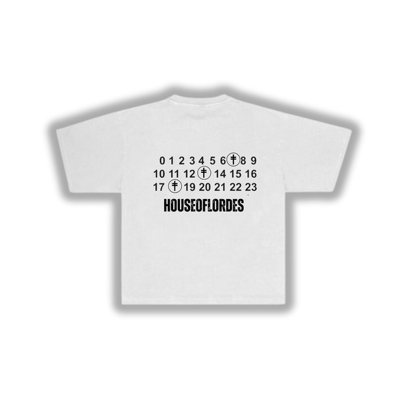 Numerical Order Tee - House Of Lordes