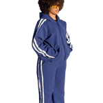 Zip up Marine Blue Hoodie - House Of Lordes