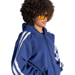 Zip up Marine Blue Hoodie - House Of Lordes